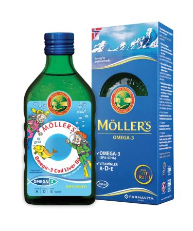Mollers Omega-3 Fish Oil Liquid Form-tutti Frutti