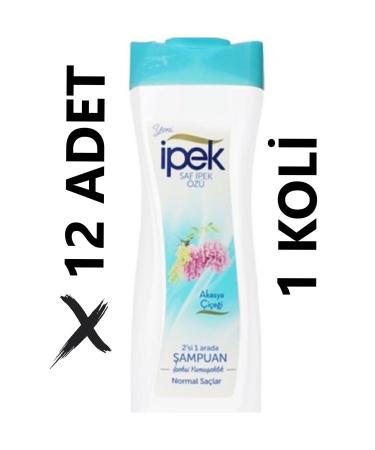 Silk Shampoo 2&1 For Normal Hair Si Softness Acacia Flower-600mlx12 Advantage Pack