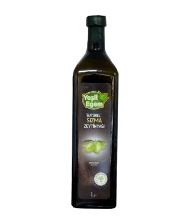 YE L EGEM Natural Extra Virgin Olive Oil 1 Liter Glass Bottle