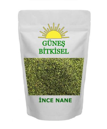 Gunes Herbal Finely Ground Green Dried Mint 100 Gr