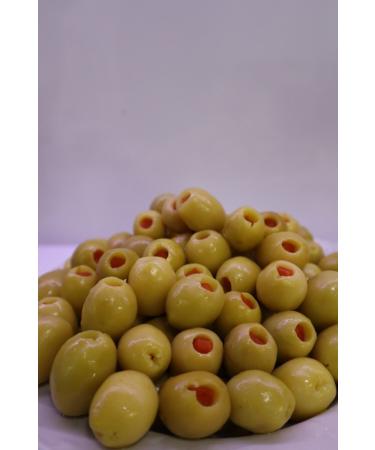GEML KLAND Green Olives Stuffed with Peppers