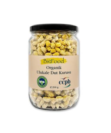 Biofood Organic Ulukale Dried White Mulberry 200 G