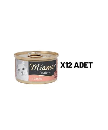 Miamor Miamor Pastete Cat Salmon 85 Gr X 12 Pieces