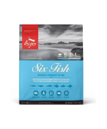Orijen Six Fish 1.8 Kg Adult Dry Cat Food with Fish