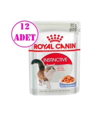 Royal Canin Instinctive Jelly Cat Canned Food 85 Gr 12 Pieces