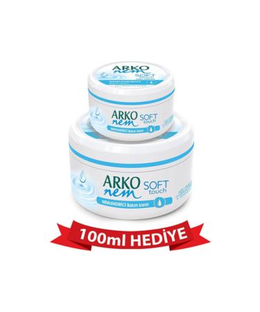 Arko Nem Soft Touch Moisturizing Hand and Body Cream 300+100