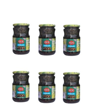 Ece Sliced Black Olives 720 Cc X 6 Pieces