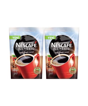Nescafe Nescafe Classic Instant Coffee 2x100gr Ecopack
