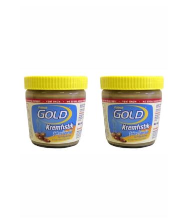 Gold Polmak Gold Peanut Butter No Sugar Added 340grx2