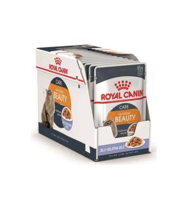 Royal Canin Intense Beauty Jelly Cat Food 85 Gr X 12 Pieces