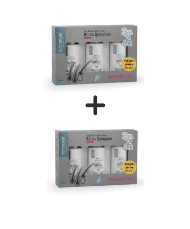 Dermoskin Biotin Shampoo Hair Care Loss Buy 3 Pay 2 Coffret Women 200 Ml 2-Piece Advantage Set