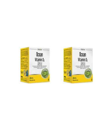 Ocean Ocean Vitamin D3 1000 Iu Spray 20 Ml Pack of 2