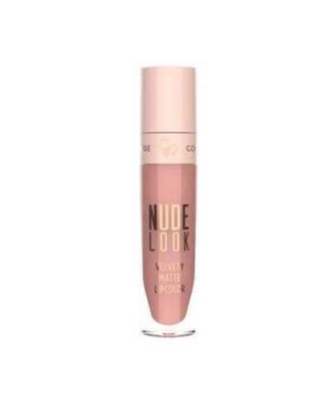Golden Rose Liquid Matte Lipstick - Nude Look Velvety Matte Lipcolor No: 03