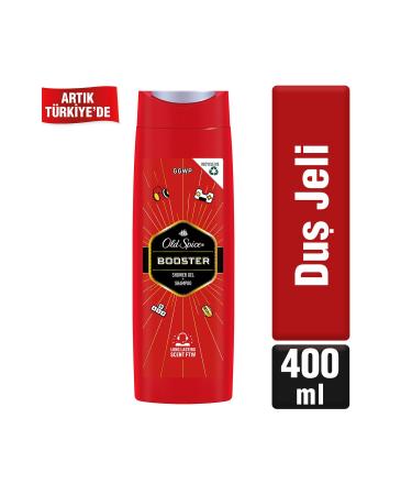 Old Spice Brand: Booster Shower Gel and Shampoo for Men 400 Ml Category: Shower Gel