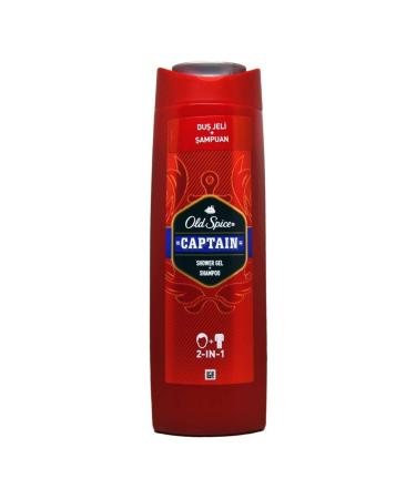 Old Spice Captain 2 in 1 Shower Gel and Shampoo 400 Ml