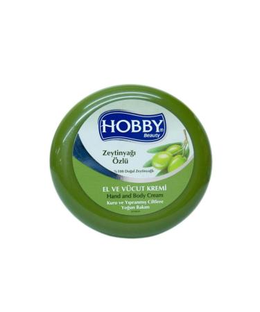 Hobby Olive Oil Face Hand Body Cream Jar 300 Ml