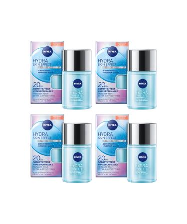 NIVEA Hydra Skin Effect Instant Mask Effect Liquid Mask in 20 Seconds 100 ml X 4 Pieces