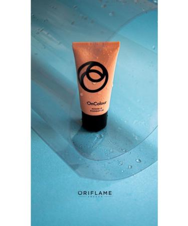 Oriflame Oncolour Power Up Foundation Light Porcelain 30 Ml