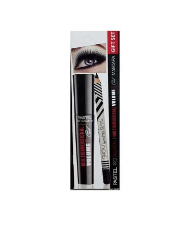 Pastel Multimensional Volume&curl Mascara Pencil Set