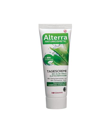 Alterra Day Cream Organic Aloe Vera & Glacier Water 50 Ml