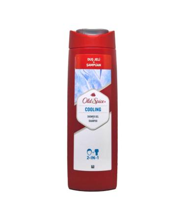 Old Spice Cooling 2 in 1 Shower Gel and Shampoo 400 Ml
