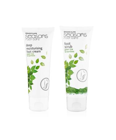 Huncalife Seasons Foot Softening Cream + Peeling 75 Ml 2 Piece Set