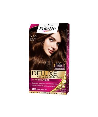 Palette Deluxe Hair Dye 3-68 Chocolate Brown 3 Pieces