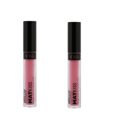 MISS COP Matte Kiss Liquid Lipstick No:1 Nude 2 Pieces