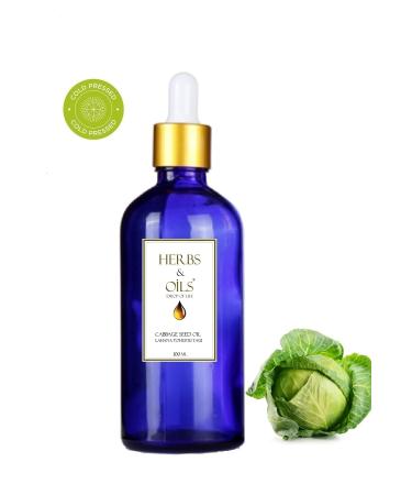 Herbs & Oils Cabbage Seed Oil ( Cold Press ) Cabbage Seed Oil 100 ml ( Cold Press )