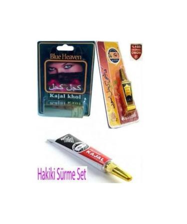 Mardinal Original Eyeliner Black Kajal Powder Eyeliner + Cream Gel Eyeliner + Stick Eyeliner 3 In 3