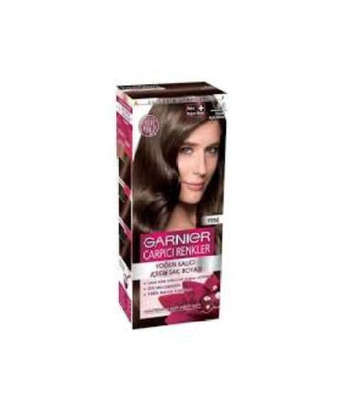 Garnier Striking Colors Hair Dye 5/0 Bright Light Brown *(2 Pieces)