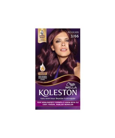 Wella Set 3/66 Eggplant Purple Hair Dye Wella