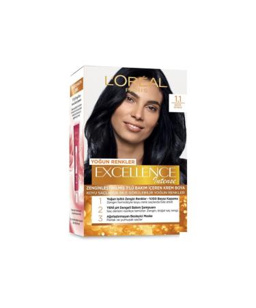 L'Oreal Paris Excellence Intense 1.1 Night Black Hair Dye