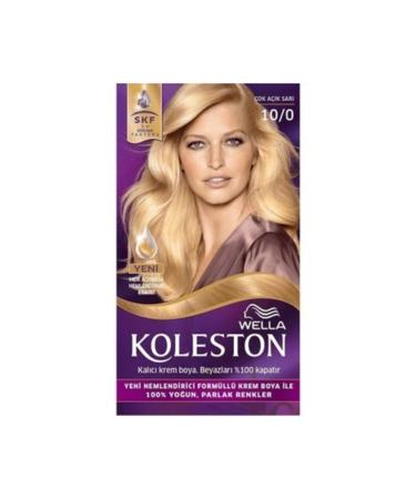 Wella Kit Hair Dye 10/0 Very Light Blonde