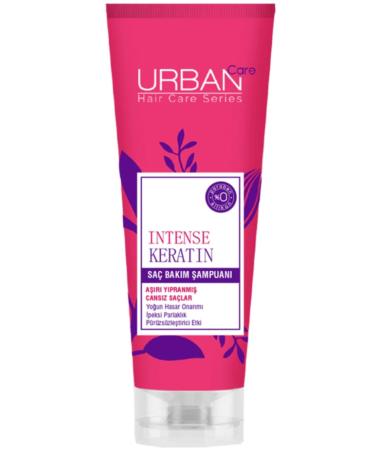 Urban Care Intense Keratin Damage Repair and Shine Hair Care Shampoo 250 Ml