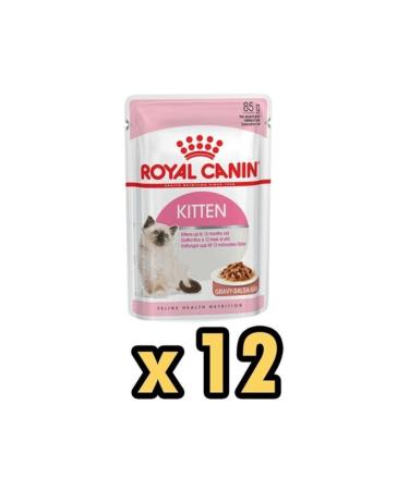 Royal Canin Kitten Gravy Wet Cat Food 85 Gr 12 Pieces