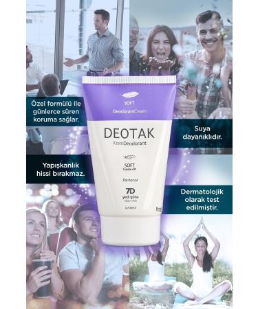 Deotak Unisex Cream Deodorant Soft (35 Ml)