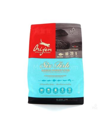 Orijen Oijen Six Fish Cat 6 Fish Grain-Free Dry Cat Food 5.4 Kg