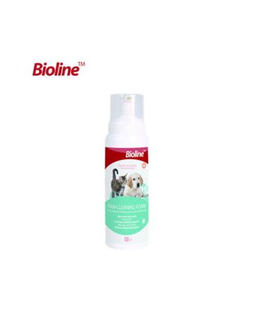 2047-Bioline Cat Dog Paw Cleaning Foam 150 Ml