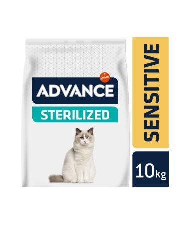 Advance Cat Sterilized Salmon Sensitive 10kg Sterilized Cat Food