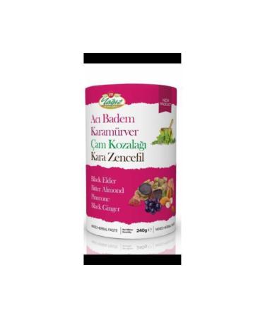 Aleyna Baharat 2pcs Oily Bitter Almond Black Elderberry Pine Cone Black Ginger Paste 240