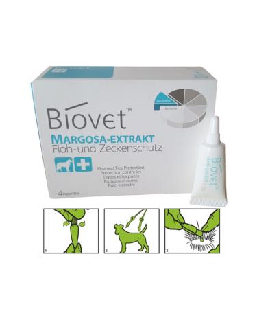 Bioline Biovet Small Breed Dog Leather Drops 4 Pieces