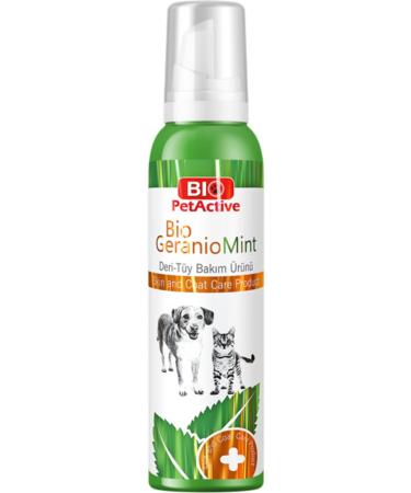 Bio PetActive Bio Geraniomint | Skin and Fur Care Product for Cats and Dogs 100 Ml.