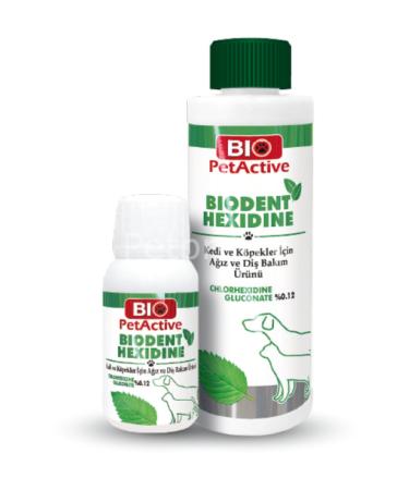 Bio PetActive Biodent Hexidine Oral Care Product for Cats and Dogs 250 ml