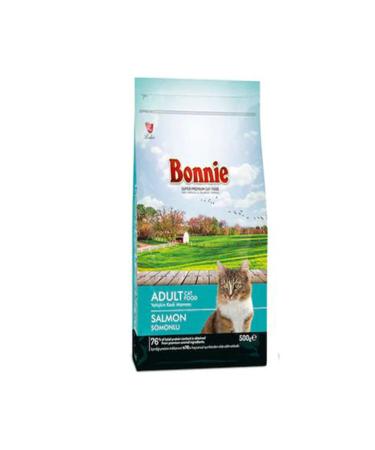 Bonnie Cat Food 500 Gr Salmon 12 Packs