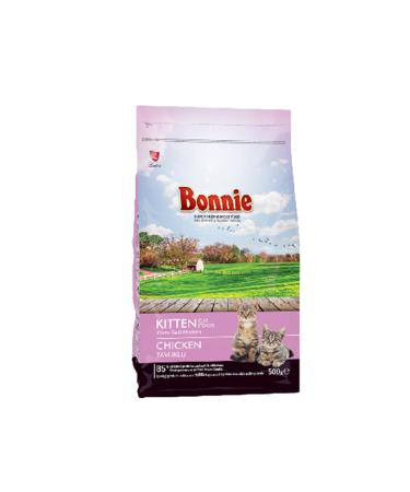 Bonnie Cat Food 500 Gr (kitten) Chicken 3 Packs