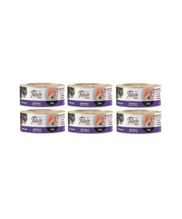 Felicia Grain-Free Sterilized Salmon Fillet Cat Canned Food 85 Gr. X 6 Pieces