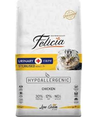 Felicia Low Grain Chicken Sterilized Hypoallergenic Adult Cat Food 2kg
