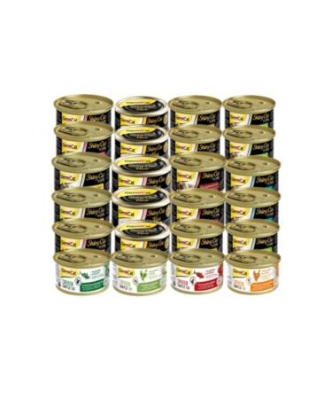 Gimcat Shinycat Super Mixed Canned Adult Cat Food 12 X 70 G