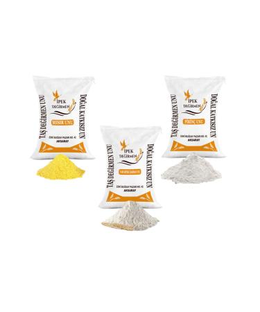 pek De irmen 3 Types Corn Flour Rice Flour Semi-Wheat Flour